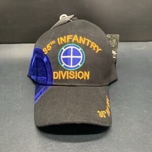 35th Infantry Division U.S. Warriors Hat Hook & Loop Adjustable, Embroidered